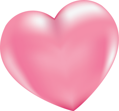 3D Pink Heart Illustration